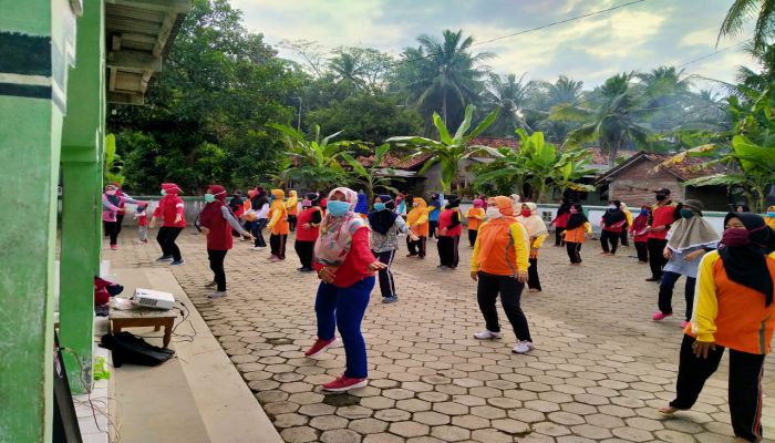 Masyarakat Bonorowo Laksanakan Germas Dengan Tatanan Kehidupan Baru